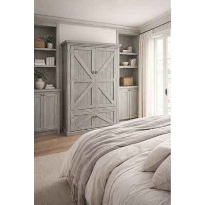 Kellogg Solid Wood Armoire
