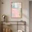 Berceuse en toile rose, art pastel coloré par Art Remedy-107456880-107456877