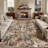 Asher Modern Abstract Machine Washable Area Rug With Non-Slip Backing-1015336751