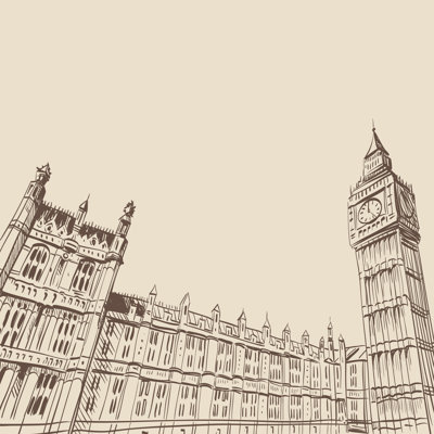 Illustration de Buckingham Palace par Yakovliev
