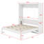 Lit escamotable compact se pliant dans une armoire pour les petits espaces-1245306831-1245306825