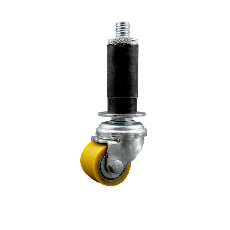Roulettes à tige extensible à profil bas en polyuréthane 35 mm 1 po SCC / SCC-EX04S13810-PUB-1