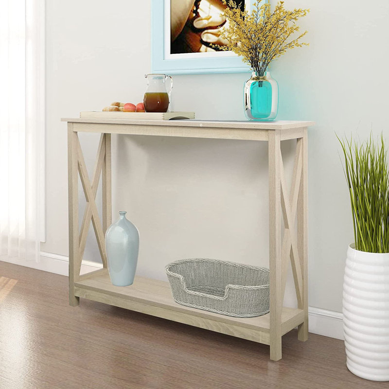 Applecroft 39'' Console Table, White Oak