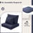 14-Piece Outdoor Replacement Cushion Set Seat/Back Cushion，26'' W X 26'' D，Only Cushions-1475732570-1448727869