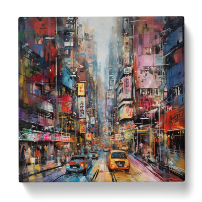 City Of Hong Kong Abstract - Print