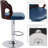 Hartung PU Leather Adjustable Height 360° Swivel Stool-1444775487-1404697289