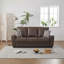 Ensemble de salon en tissu 2 pièces avec fauteuil et canapé Marciniak-128586231