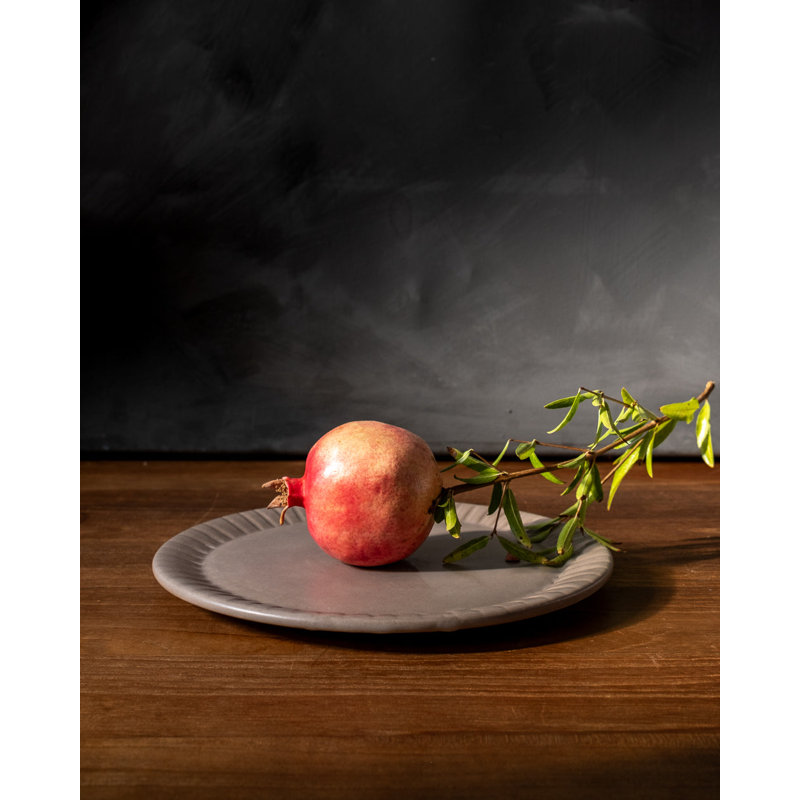 Assiette à salade Earth Lines - ensemble de 4, Terre