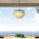 Chyrl 3 - Light Coastal Natural Capiz Shell Tiered Chandelier for Dining Table