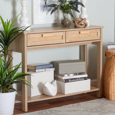 Console 2 tiroirs Chanay