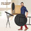 48 po Table pliante ronde en plastique-767329529