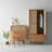 American Retro Rattan Wardrobe
