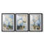 FLORAL Series CXV - reproduction sur mesure encadrée de qualité supérieure - 3 pièces-951284613-951284667
