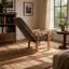 Fauteuil lounge moderne réglable avec réglage de l'angle lombaire sur trois niveaux et de la hauteur d'assise