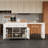 85.5" Kitchen Island with Extendable Dining Table-1271669616