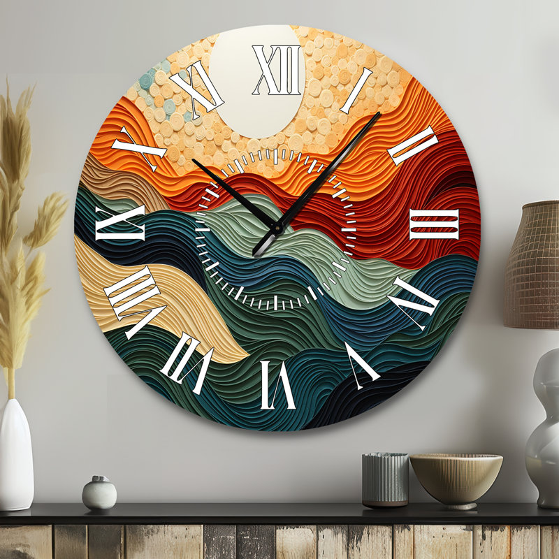 Horloge murale Desert Sands, Grand