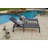 Vishanth Outdoor Rust-Resistant Metal Chaise Lounge Set with Table