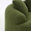 Canapé en chenille incurvé en chenille, sans assemblage-484463356