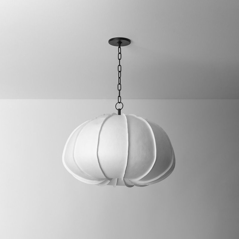 Bayu 1 Light Pendant, 17" H x 26" W x 26" D