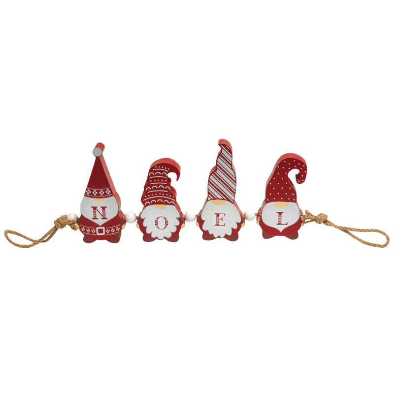Plaque Gnomes Noel