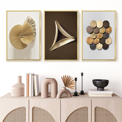" Abstract Modern " 3 - Pieces