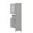 Imposing Bathroom Floor Storage Cabinet With Dual Doors Single Drawer And Customizable Shelf-984503235