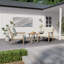 1 Piece Aluminum Outdoor Table with Hand-painted Frame-96859671