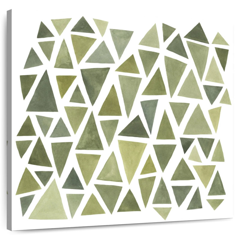 Celadon Geometry I, 20" H x 20" W