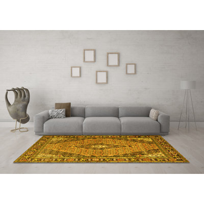 Washable Oriental Indoor Rug