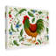 « coq green brown », art sur toile-31975242