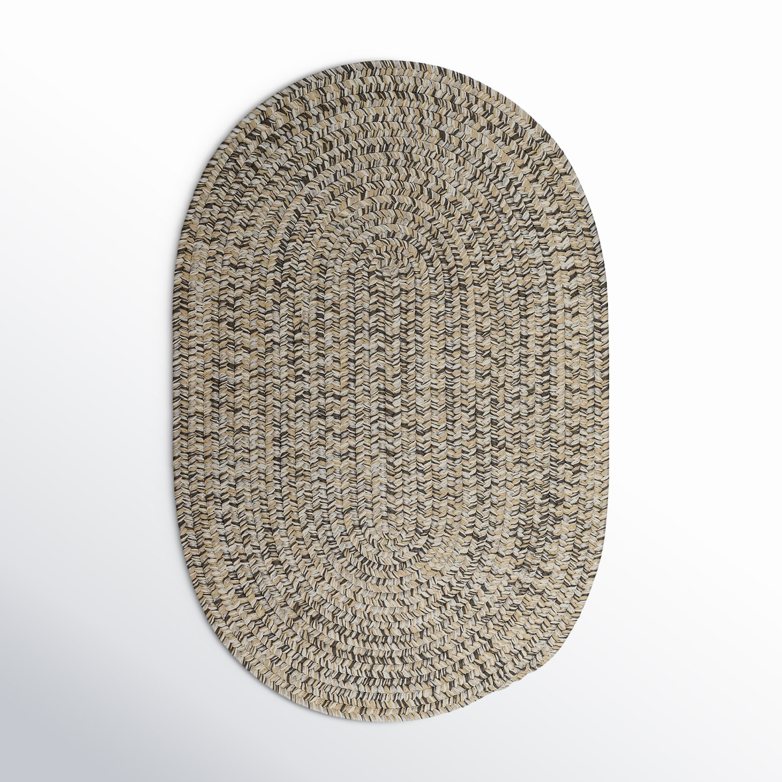 Colonial Mills Laffite Tweed Handcrafted Braided Rug | Wayfair
