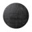 Guillen Round Mango Wood Drum Coffee Table with Combed Finish