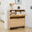 16 Pair Shoe Storage Cabinet With 2 Flip Drawers-1915893003