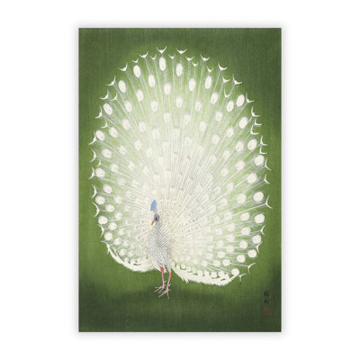 Peacock by Ohara Koson - Frameless Print