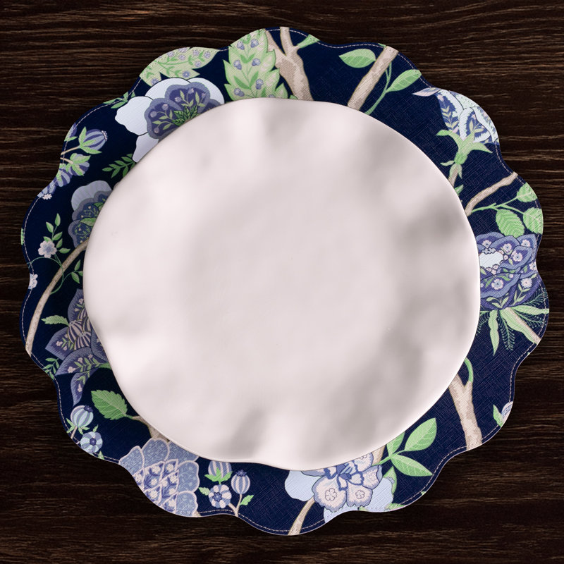 Vida Vinyl Round Placemats