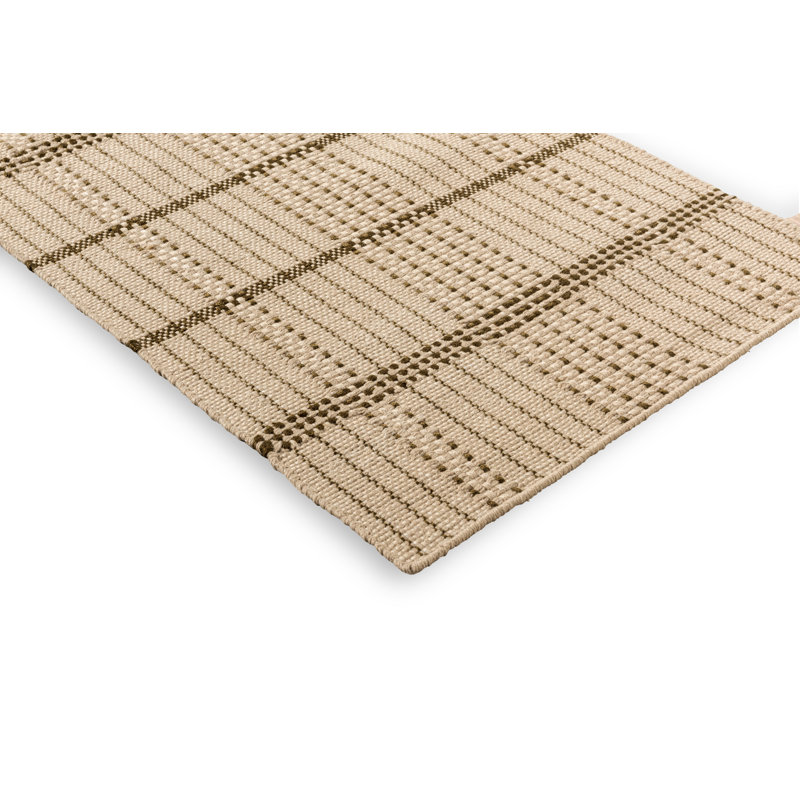 Tapis tissé à plat Stitch Runner, Tapis de couloir 2 pi 4 po x 9 pi 10 po