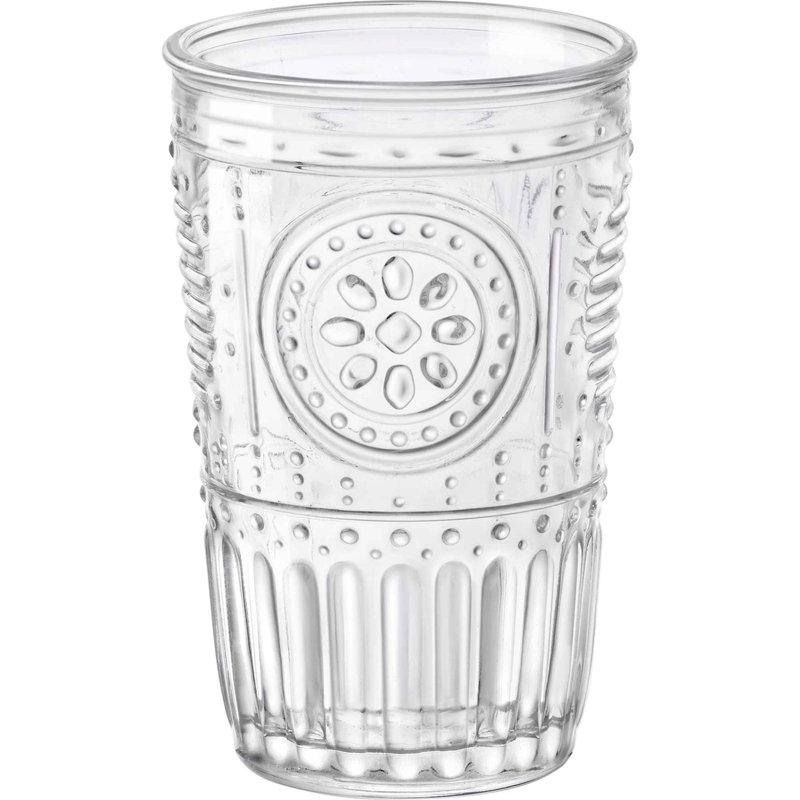 Bormioli Rocco Romantic Highball Glasses, 24, 340ml, Clear