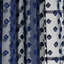 Paire de rideaux transparents texturés à pois-233652255