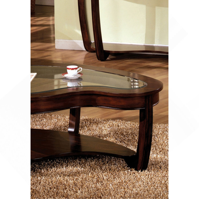 Table basse, cerisier foncé 1pc