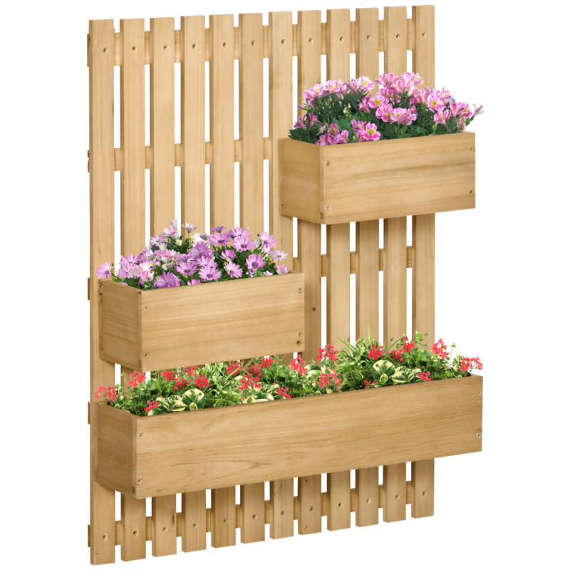 Arlillian Wood Wall Planter