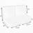 Outdoor 5'' Loveseat Seat / Back Cushion