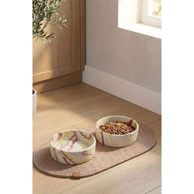 Pet Food Bowl Set (2 Pieces)
