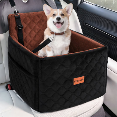 Dog Car Seat For Dog Cat Pet, Dog Booster Car Seat, Travel Safety Seat For Front/Back Seats