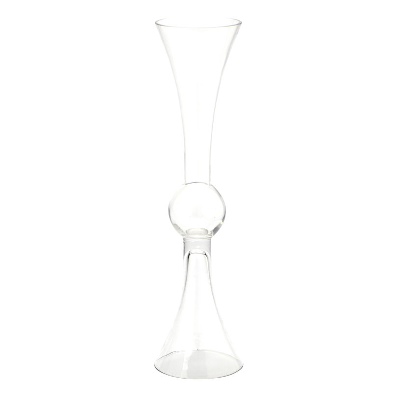 Glass Floor Vase, Clear