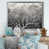 Silver Single Picture Framed
