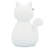 Adalmiina Modern Stoneware and Porcelain Cat Figurine with Glasses-1446845638