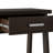 Sawhorse 24"W Solid Wood Bedside Table with Drawer-1813554541