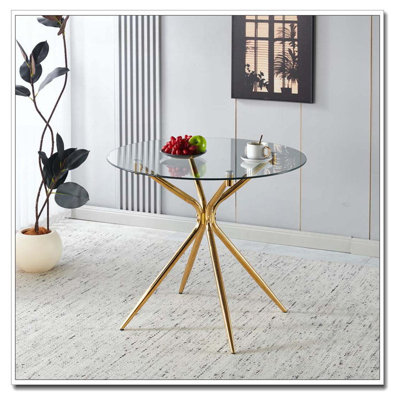 Table de salle à manger, Doré