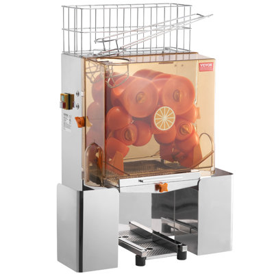 VEVOR Commercial Orange Juicer Machine 120W Automatic Juice Extractor