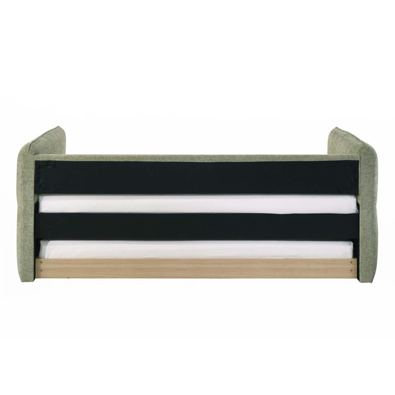 Daybed Pull Out Trundle, Light Green